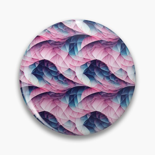Artikelvorschau, Abstract Geometric Splash in Pink and Blue entworfen und verkauft von Fine Prints.