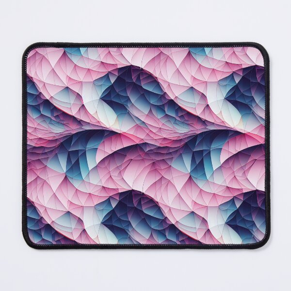 Item preview, Abstract Geometric Splash in Pink and Blue designed and sold by Fine Prints.