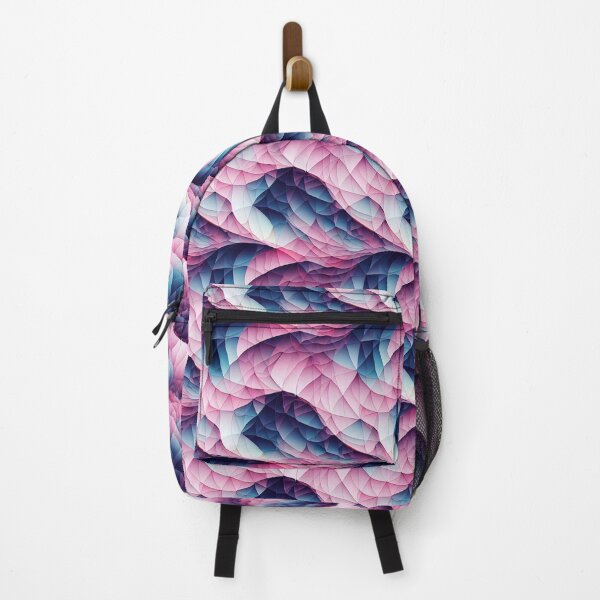 Item preview, Abstract Geometric Splash in Pink and Blue designed and sold by Fine Prints.