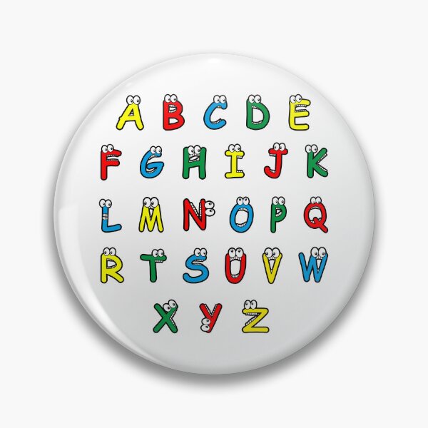 Item preview, Comic Letters Alphabet - Funny Stickers Set designed and sold by hendeJens.