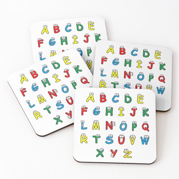 Item preview, Comic Letters Alphabet - Funny Stickers Set designed and sold by hendeJens.