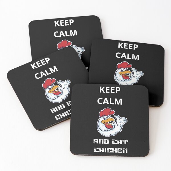 Item preview, Keep calm and eat chicken designed and sold by KarolloBrand.