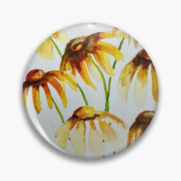 Item preview, Coneflower watercolour painting  designed and sold by Robin Trafford-McLean.