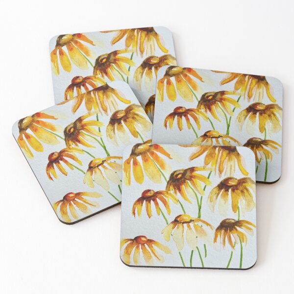 Item preview, Coneflower watercolour painting  designed and sold by Robin Trafford-McLean.