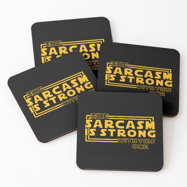 Item preview, The Sarcasm Is Strong With This One designed and sold by Charcoalart.
