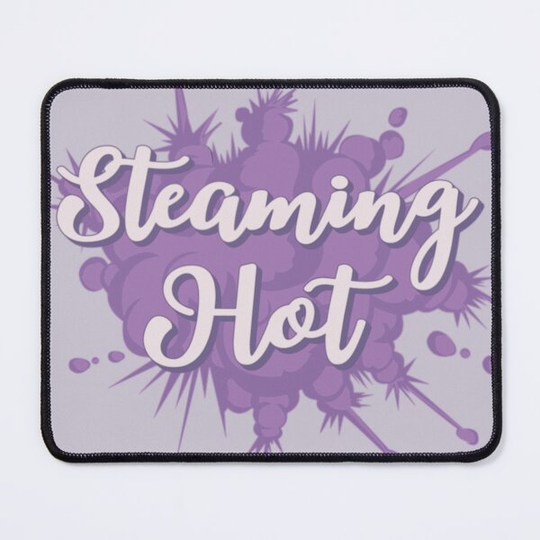 Item preview, Purple Steaming Hot Fun Slogan For All Hot People designed and sold by TrulyEpoque.