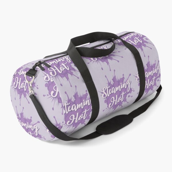 Item preview, Purple Steaming Hot Fun Slogan For All Hot People designed and sold by TrulyEpoque.