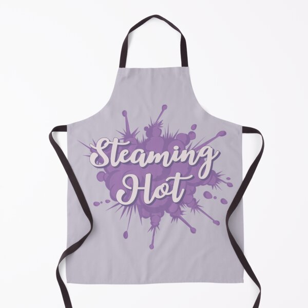 Item preview, Purple Steaming Hot Fun Slogan For All Hot People designed and sold by TrulyEpoque.