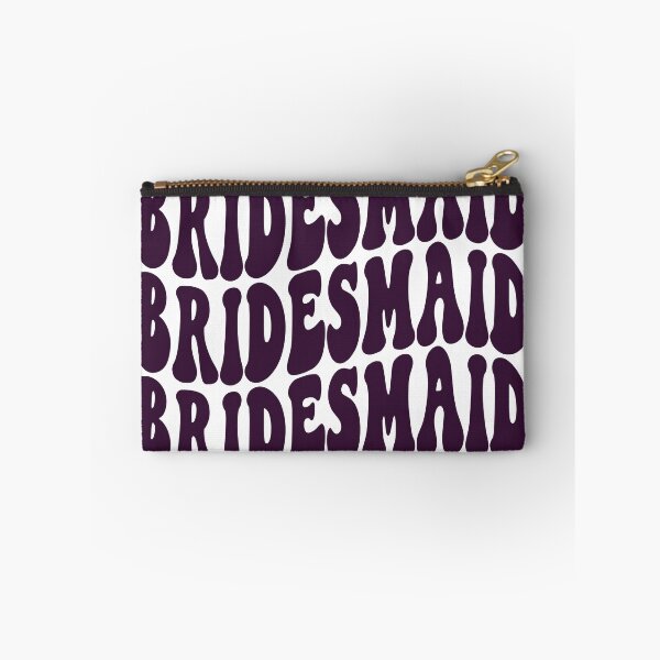 Item preview, Bridesmaid Purple Retro Graphic Bridal Party Gifts for Bachelorette Party designed and sold by mysticblvd.