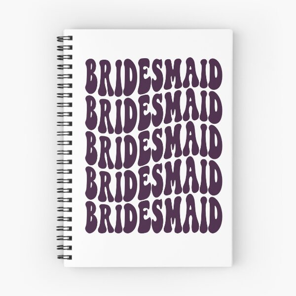Item preview, Bridesmaid Purple Retro Graphic Bridal Party Gifts for Bachelorette Party designed and sold by mysticblvd.