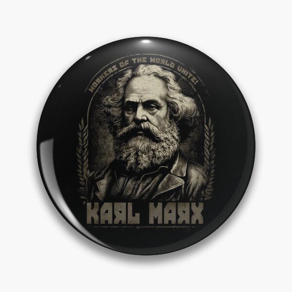 Item preview, Karl Marx - Workers of the world unite designed and sold by ResistNormality.