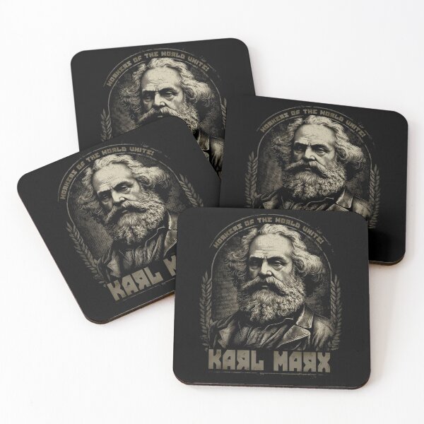 Item preview, Karl Marx - Workers of the world unite designed and sold by ResistNormality.