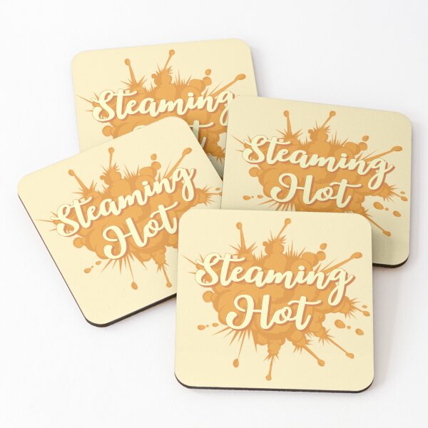 Item preview, Orange Steaming Hot Fun Slogan For All Hot People designed and sold by TrulyEpoque.