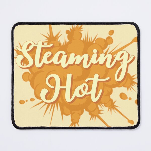 Item preview, Orange Steaming Hot Fun Slogan For All Hot People designed and sold by TrulyEpoque.