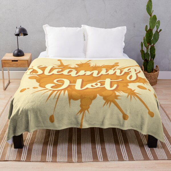 Item preview, Orange Steaming Hot Fun Slogan For All Hot People designed and sold by TrulyEpoque.