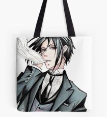 Sebastian (Schwarzer Butler) Tote Bag