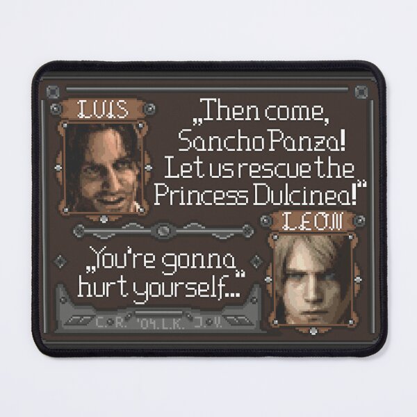 Item preview, Resident Evil Leon Kennedy Pixel Art designed and sold by AlleenasPixels.