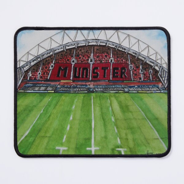 Item preview, Thomond Park, Limerick, Ireland. Watercolor, gouache on 25x30cm watercolor paper designed and sold by crowleyronan123.