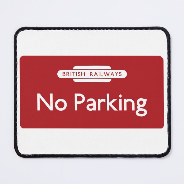 Item preview, British Railways No Parking sign designed and sold by Random Railways.