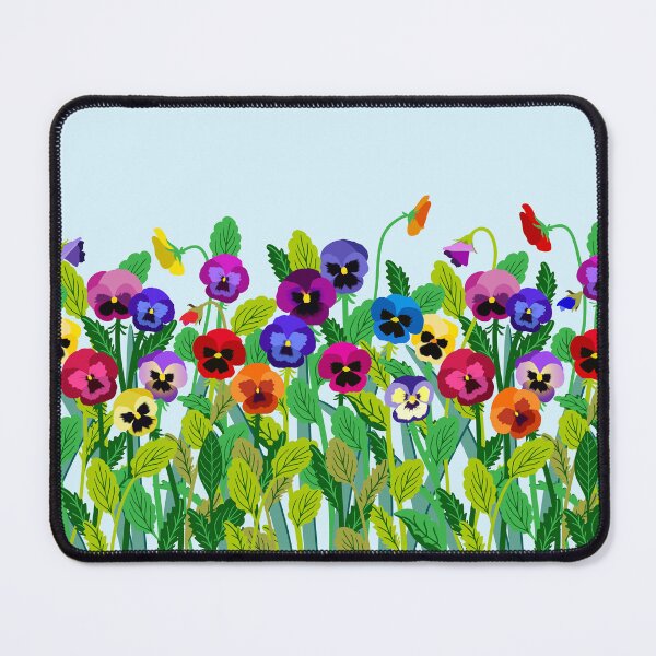 Item preview, Field of pansies designed and sold by Jennifer Ladd.
