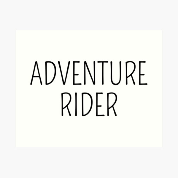 Item preview, Adventure Rider for Adventure Bike Motorcycle Touring biker designed and sold by starider.