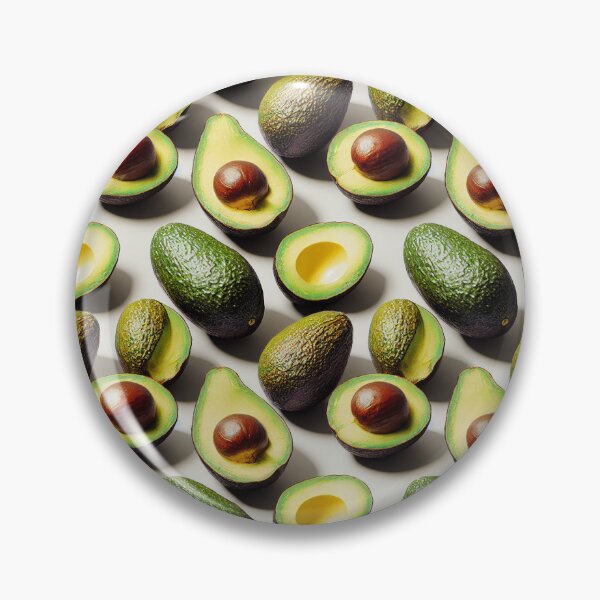 Artikelvorschau, Sweet Repeating Avocado Pattern - Realistic Avo Design entworfen und verkauft von Fine Prints.