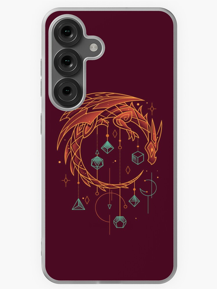 Thumbnail 1 of 4, Samsung Galaxy Phone Case, Draconic Dice keeper - Roleplayer Gamer designed and sold by Snouleaf.