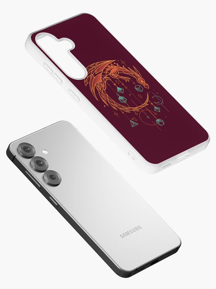 Thumbnail 2 of 4, Samsung Galaxy Phone Case, Draconic Dice keeper - Roleplayer Gamer designed and sold by Snouleaf.