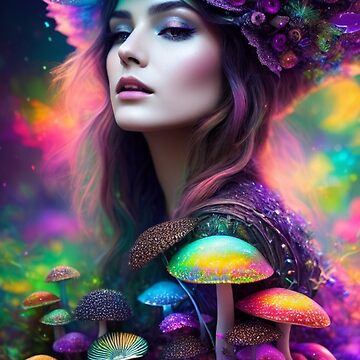 Artwork thumbnail, Psychedelic Mother Nature #95 Part of the Psychedelic Mother Nature Collection by Psychedelic Psychos