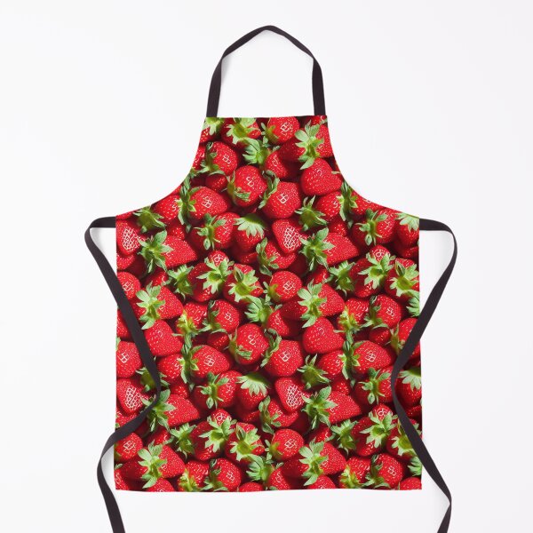 Aperçu de l'œuvre Cute Repeating Strawberry Pattern - Realistic Fruity Design créée et vendue par Fine Prints.