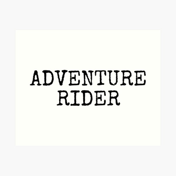 Item preview, Adventure Rider for Adventure Bike Motorcycle Touring biker designed and sold by starider.