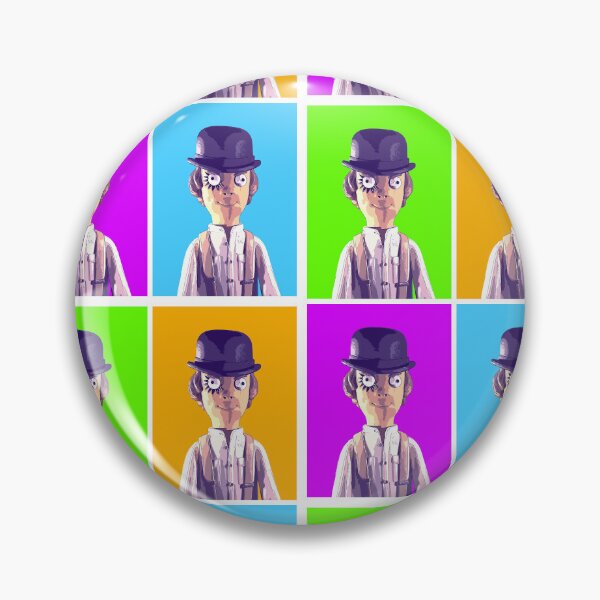 Item preview, Character Portrait - Alex DeLarge - pop art designed and sold by PeterADesign.
