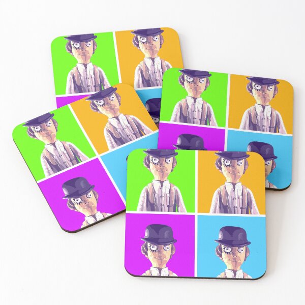 Item preview, Character Portrait - Alex DeLarge - pop art designed and sold by PeterADesign.