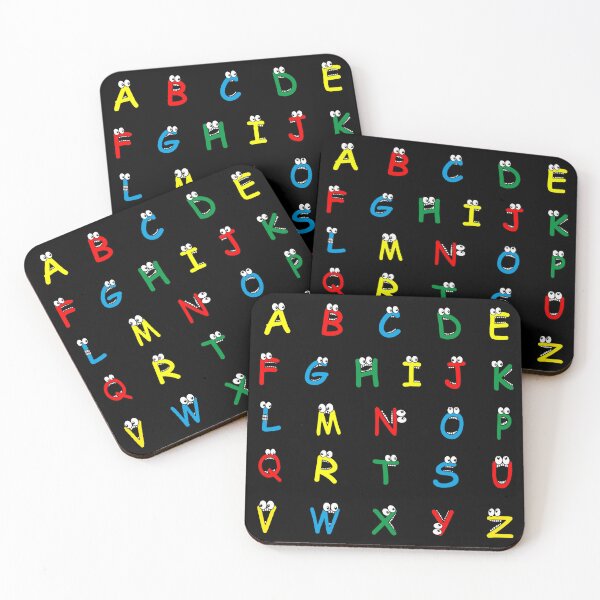 Item preview, Comic letters pattern colorful designed and sold by hendeJens.