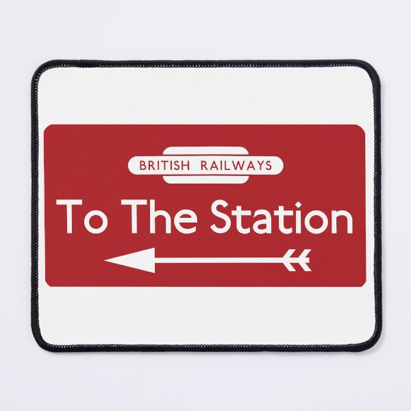 Item preview, British Railways To The Station sign designed and sold by Random Railways.