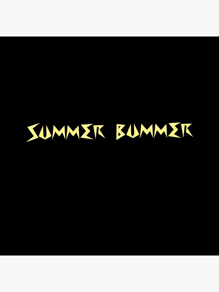 Lana Del Rey 'Summer Bummer' Poster - Limited Fire