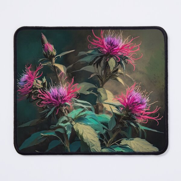 Item preview, Red Bee Balm Flowers  designed and sold by Vanover Designs.