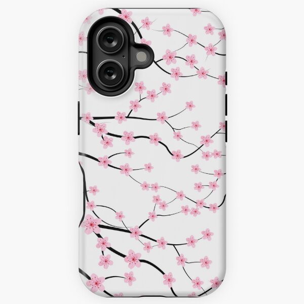 Vista previa del artículo con la obra «Lindo patrón de flor de cerezo Sakura», diseñado y vendido por humnoo.