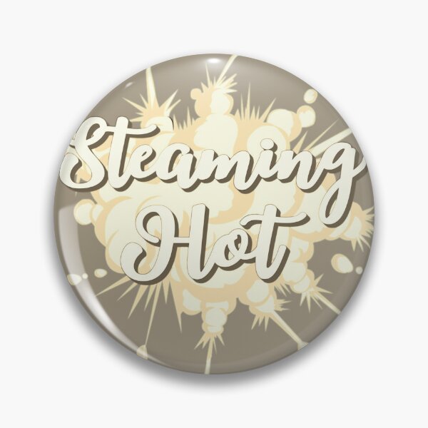 Item preview, Sepia Steaming Hot Fun Slogan For All Hot People designed and sold by TrulyEpoque.
