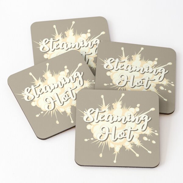Item preview, Sepia Steaming Hot Fun Slogan For All Hot People designed and sold by TrulyEpoque.
