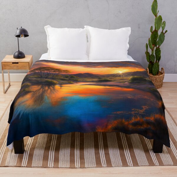 Aperçu de l'œuvre Sunset Stream créée et vendue par Dawn van Doorn.