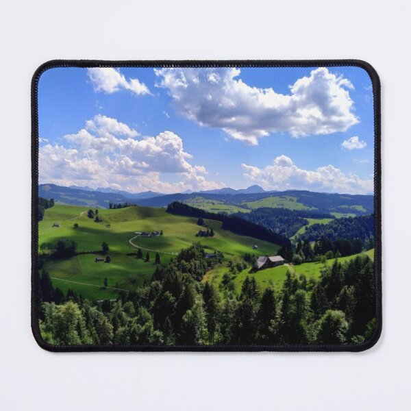 Item preview, Mountain Landscape in Switzerland designed and sold by funkyfreshfinds.