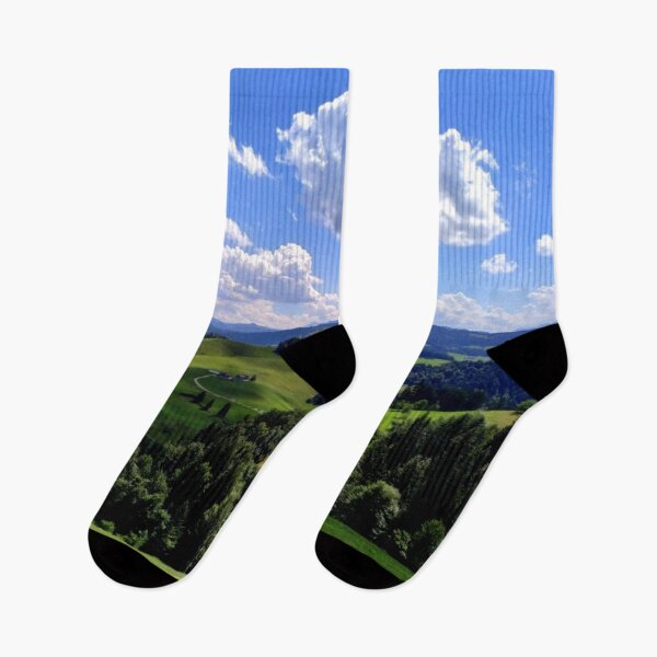 Item preview, Mountain Landscape in Switzerland designed and sold by funkyfreshfinds.