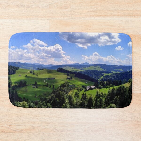 Item preview, Mountain Landscape in Switzerland designed and sold by funkyfreshfinds.