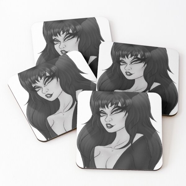 Item preview, Elvira (black and white) designed and sold by Neotallic.