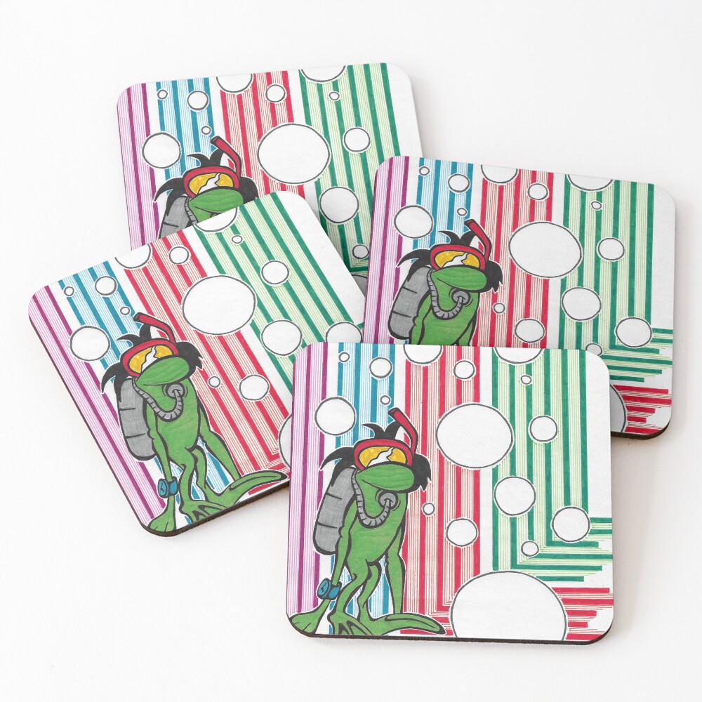 Item preview, Coasters (Set of 4) designed and sold by Ryuus.