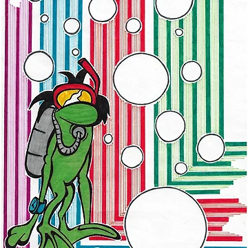 Artwork thumbnail, Colorfrog by Ryuus