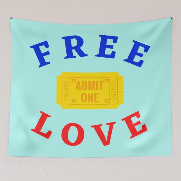 Item preview, Free Love Primary designed and sold by Lifestone743.