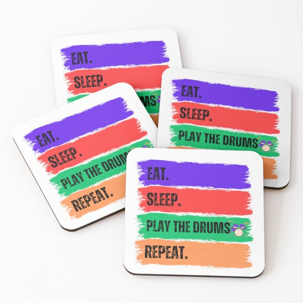 Item preview, Eat. Sleep. Play The Drums. Repeat. designed and sold by Goldmedaldesign.