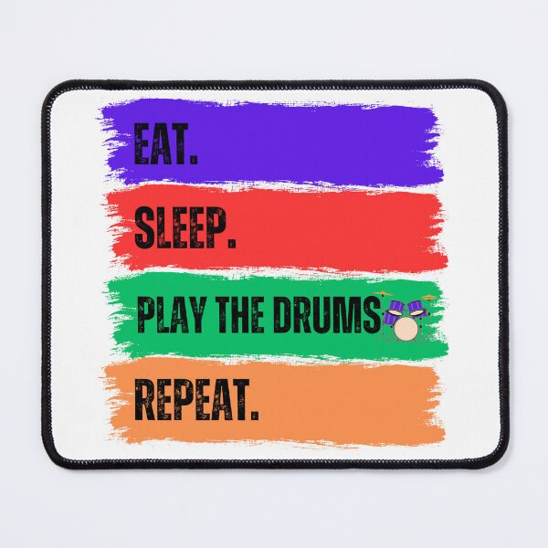 Item preview, Eat. Sleep. Play The Drums. Repeat. designed and sold by Goldmedaldesign.